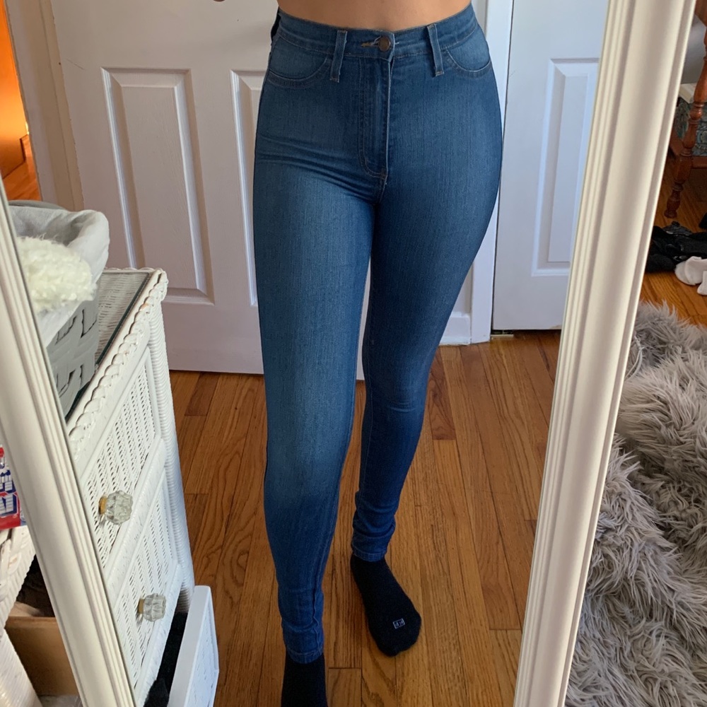 Fashion Nova high waisted jeans
